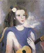 Marie Laurencin The Girl take t he guitar china oil painting artist
